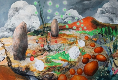 work_image_A peaceful land_AhHyeon Lee